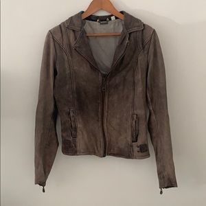 Doma Leather Jacket - From Holt Renfrew